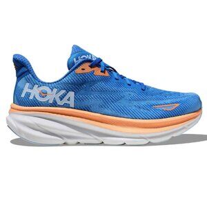 Hoka One One Men's 'Clifton 9' Sneaker Shoes in Coastal Sky/All Aboard Size 8.5